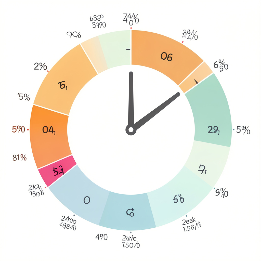24-hour energy cycle showing peak performance windows throughout the day